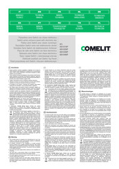 Comelit IX0103KP Technical Manual