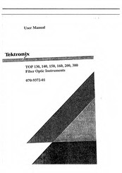 Tektronix TOP 200 User Manual