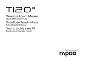 Rapoo T120P Quick Start Manual
