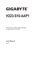 Gigabyte H223-S10-AAP1 User Manual