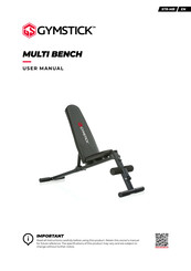 Gymstick MULTI BENCH GySTR-MB User Manual