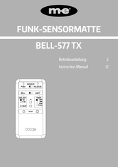 Me BELL-577 TX Instruction Manual