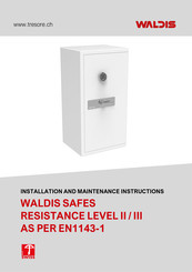 WALDIS Eco 801 Installation And Maintenance Instructions Manual