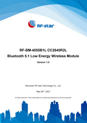 RF-Star RF-BM-4055B1L Hardware Data Sheet