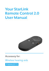 Starkey StarLink Remote Control 2.0 User Manual