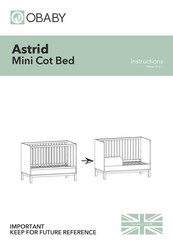 Obaby Astrid Instructions Manual