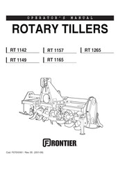 Frontier RT 1142 Operator's Manual