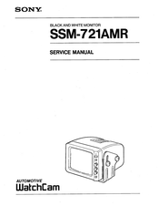 Sony SSM-721AMR Service Manual