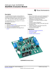 Texas Instruments BQ25638 Series User Manual
