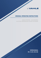 Vahle SMGX-SYSTEM Operating Instructions Manual