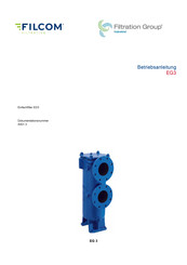 Filtration Group EG3 Instruction Manual