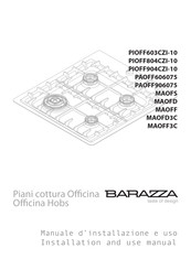 Barazza PIOFF603CZI-10 Installation And Use Manual