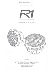 Roswell C920-1810 Assembly Instructions Manual