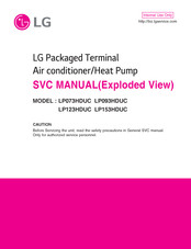 LG LP073HDUC Manual