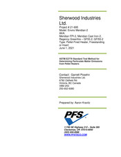 Enviro Meridian FPI-2 Owner's Manual