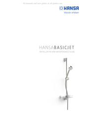 Hansa 4471 0300 Installation And Maintenance Manual
