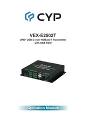 Cypress VEX-E2502T Operation Manual