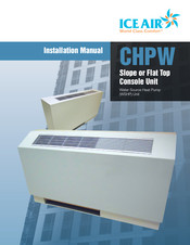 ICE AIR 7CHPW16 Installation Manual
