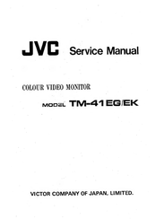 JVC TM-41 EK Service Manual