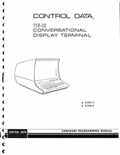 Control Data CC535-B Programming Manual