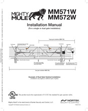 Nortek Security & Control MIGHTY MULE MM572W Installation Manual