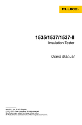 Fluke 1537 User Manual