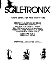 Scale-Tronix 6502 Operating And Service Manual