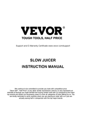 VEVOR JS3001 Instruction Manual