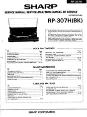 Sharp RP-307H(BK) Service Manual