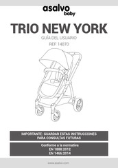 Asalvo Baby TRIO NEW YORK 14870 Instructions Manual