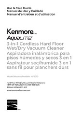 Kenmore AquaLITE HF5010 Use & Care Manual