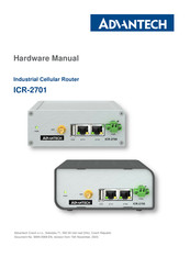 Advantech ICR-2701WPA02 Hardware Manual