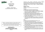 Espina ESP034 Instruction Manual