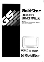 LG GoldStar CB-28C20X Service Manual