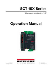 Rice Lake SCT-1SX-MODTCP Operation Manual