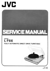 JVC L-F66 Service Manual