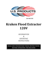 U.S. Products Kraken Neptune 500 Information & Operating Instructions