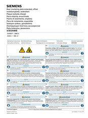 Siemens 3VA9 1 0RL 0 Series Operating Instructions