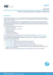 ST I-CUBE-LRWAN User Manual