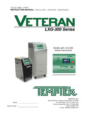 Temptek VETERAN LXG-300 Series Instruction Manual
