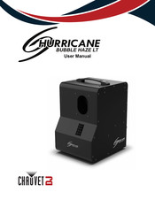 Chauvet DJ Hurricane Bubble Haze LT User Manual