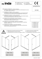 INDA B2520 Installation Instructions Manual