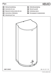 KEUCO Plan 14987 370037 Instructions For Use Manual