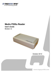 TAGSYS RFID Medio P200u User Manual