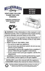 Bluegrass Living BC18PR Owner's Operation And Installation Manual