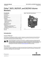 Emerson Fisher 2625 Instruction Manual