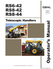 Gehl RS6-42 Operator's Manual