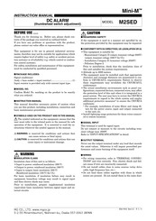Mg Mini-M M2SED Instruction Manual