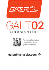 Gator GALT02 Quick Start Manual