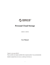 Orico CD2510 User Manual